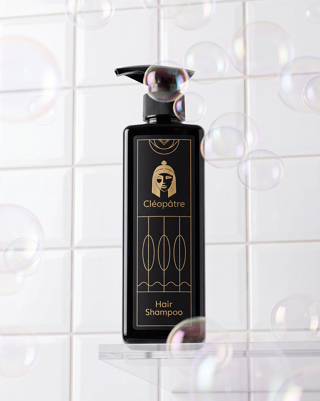שמפו קלאופטרי לשיער חלק, רך ומלא ברק